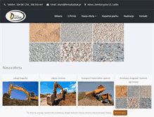 Tablet Screenshot of firmadudziak.pl